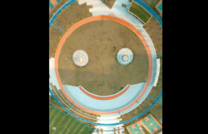 瞰珠海 | 太驚喜！橫琴巨型“笑臉”一笑傾城……